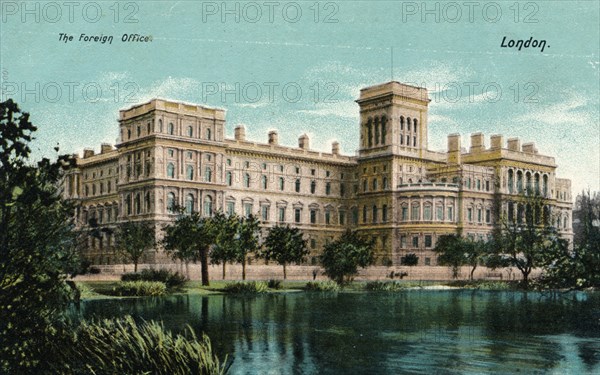 'The Foreign Office, London', c1910. Artist: Unknown.