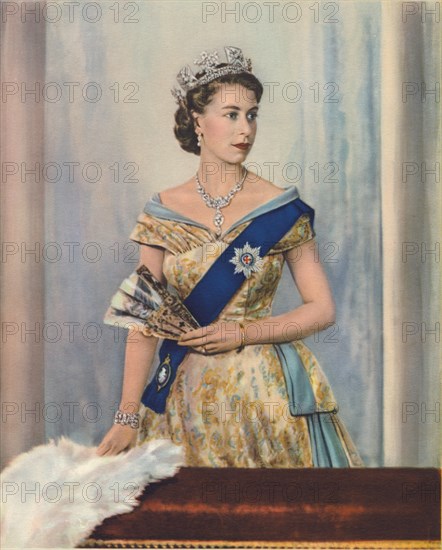 'Her Majesty Queen Elizabeth II', c1953. Artist: Unknown.
