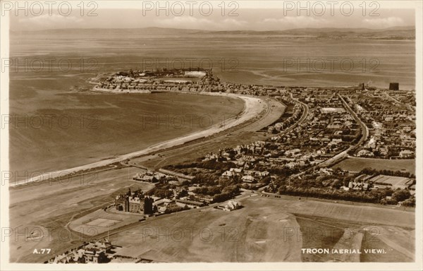 'Troon (Aerial View)', c1930. Artist: Unknown.