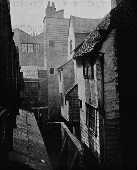 Cloth Fair, City of London, 1911. Artist: Unknown.