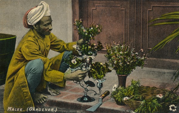 'Malee (Gardener)', c1900. Artist: Unknown.