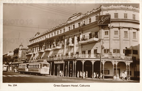 'Great Eastern Hotel, Calcutta', c1920. Artist: Unknown.