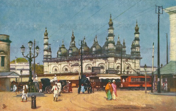 'Dhurmtollah Musjid, Calcutta', c1902. Creator: Unknown.