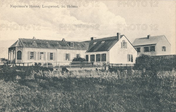 'Napoleon's House, Longwood, St. Helena', c1940. Artist: Unknown.