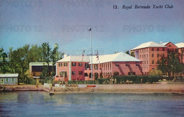 'Royal Bermuda Yacht Club', c1930. Artist: Unknown.