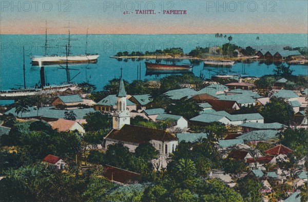 'Tahiti. Papeete', c1920. Artist: Unknown.