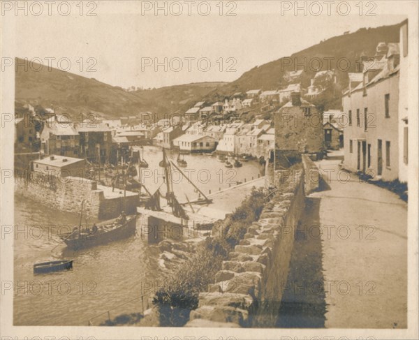 'The Harbour Entrance - Polperro', 1927. Artist: Unknown.