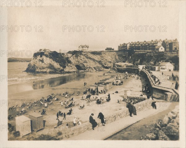 'Towan Beach - Newquay', 1927. Artist: Unknown.