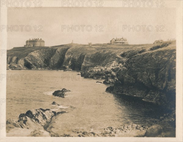 'Beacon Cove - Newquay', 1927.  Artist: Unknown.