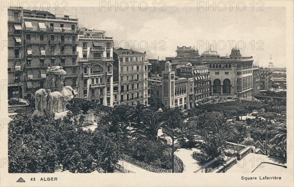 'Alger - Square Laferriere', c1930. Artist: Unknown.