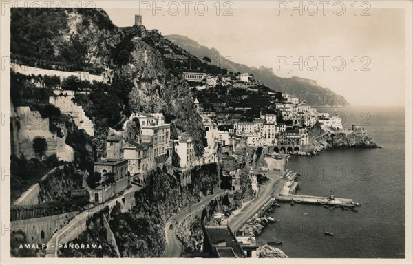 'Amalfi - Panorama', c1910. Artist: Unknown.