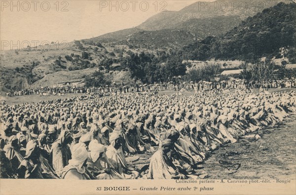'Bougie - Grande Priere arabe 2e phase', c1900. Artist: Unknown.