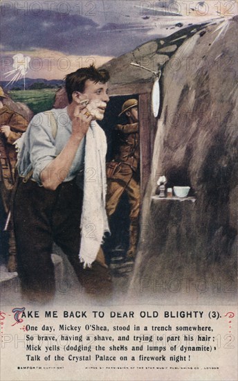 'Take Me Back To Dear Old Blighty (3)', c1916. Artist: Unknown.