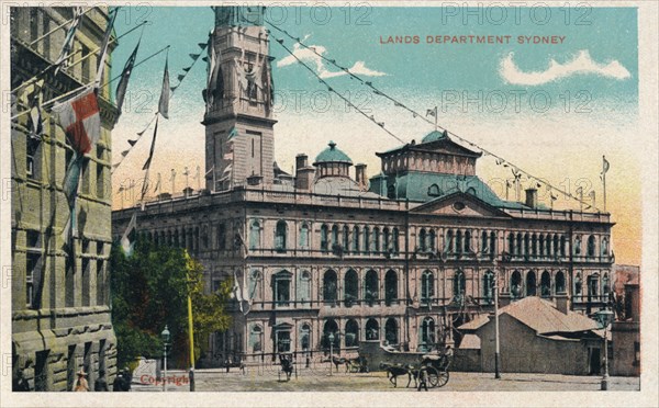 'Lands Department Sydney', c1910.  Artist: Unknown.