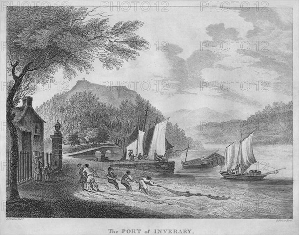 'The Port of Inverary', 1804. Artist: James Fittler.