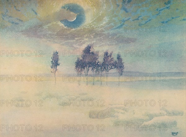 'October Mist', c1920, (1928). Artist: William Giles.