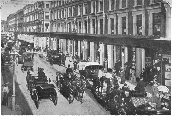 In Westbourne Grove, Notting Hill, London, c1903 (1903). Artist: Unknown.