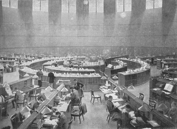 The Reading Room at the British Museum, London, c1903 (1903). Artist: Unknown.