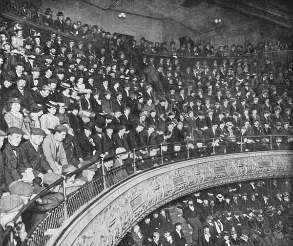 A music hall gallery, London, c1900 (1901). Artist: Unknown.