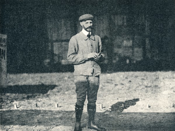 Henri Farman, French aircraft designer, constructor and pilot, c1910 (1933). Artist: Flight Photo.