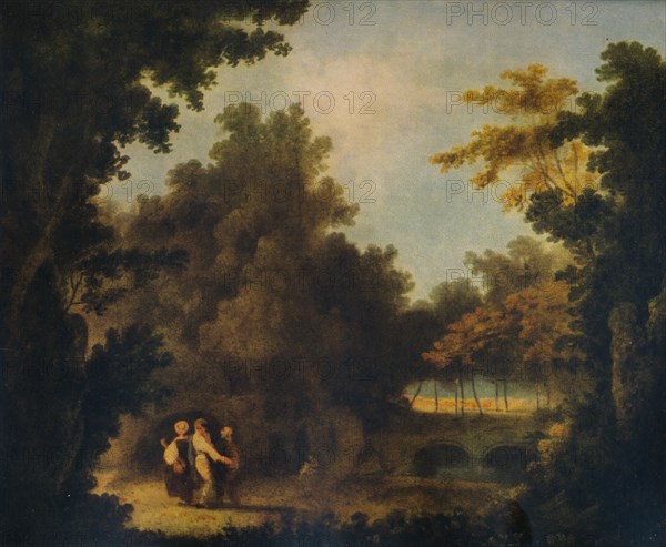 'The Hermitage, Villa Madama', c1762, (1938). Artist: Richard Wilson.