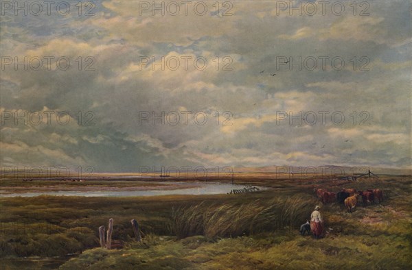 'Near Barmouth', 1883, (1938). Artist: Edmund Morison Wimperis.