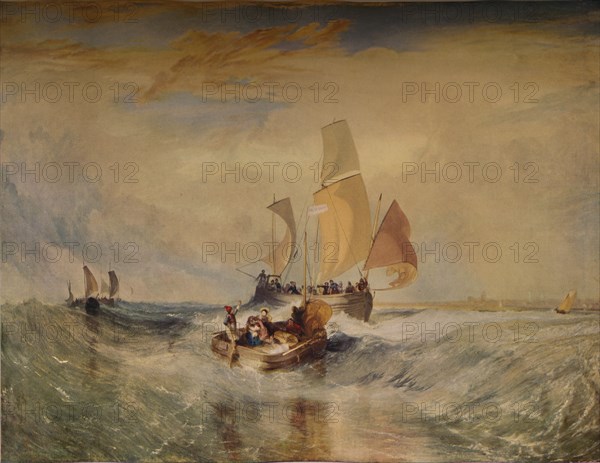 Now for the Painter' (Rope) Passengers Going on Board', 1827, (1938). Artist: JMW Turner.
