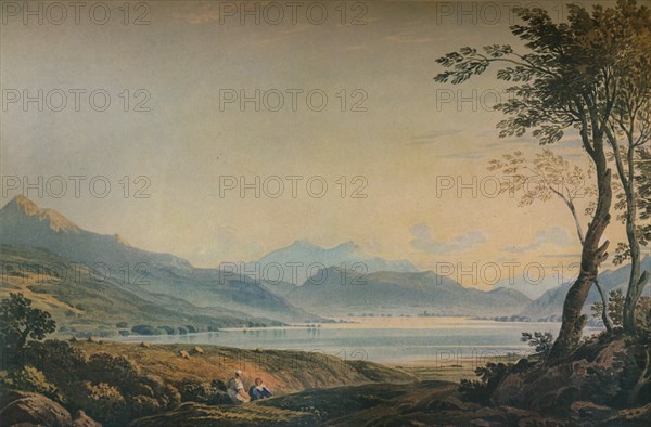 Windermere from Bowness', c1822, (1938). Artist: John Varley I.