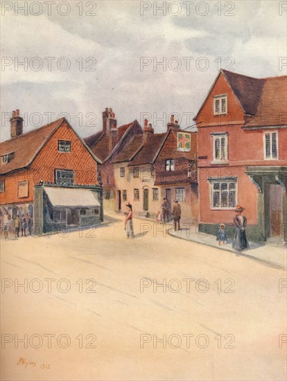 'Slipshoe Street, Reigate', 1912, (1914). Artist: James S Ogilvy.