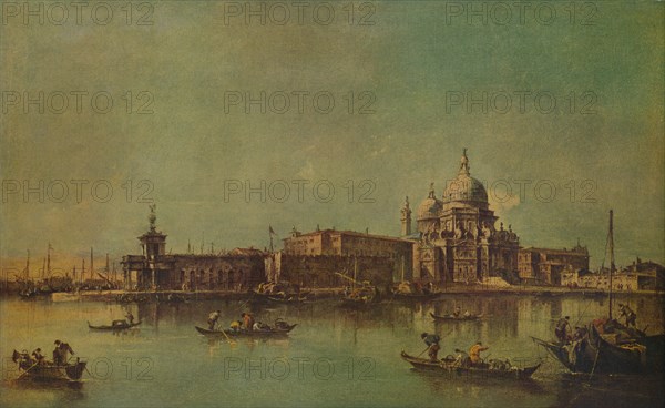 'The Dogana and Salute, Venice', c1775, (1938). Artist: Francesco Guardi.