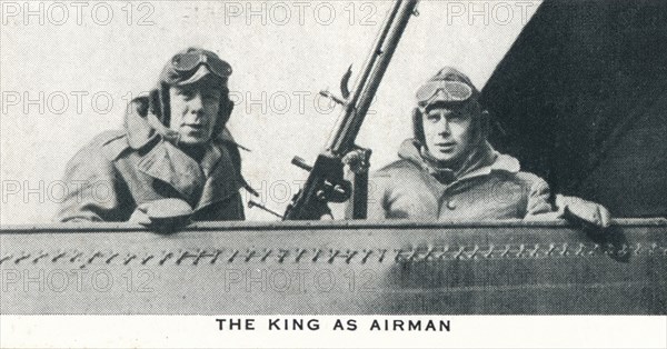 'The King as Airman', 1918 (1937). Artist: Unknown.