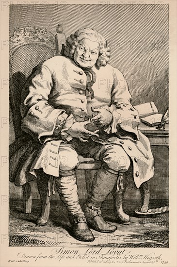 'Simon, Lord Lovat', 1746. Artist: William Hogarth.