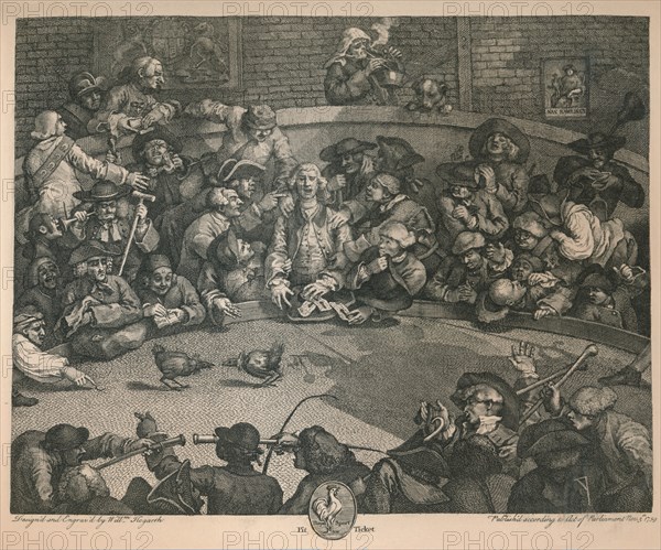 'The Cock-pit', 1759.  Artist: William Hogarth.