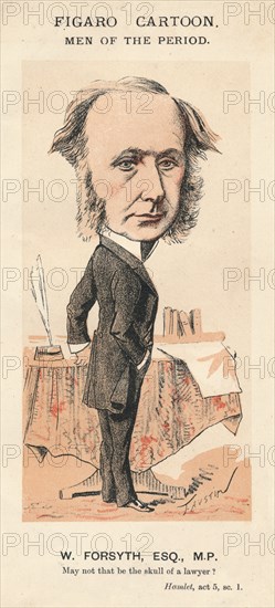 'W. Forsyth, Esq., M.P.', c1870. Artist: Faustin.