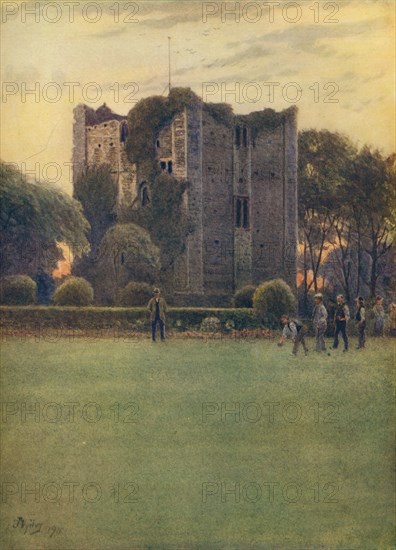 'Guildford Castle', 1911, (1914). Artist: James S Ogilvy.