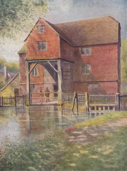 'Shalford Mill', c1910, (1914). Artist: James S Ogilvy.