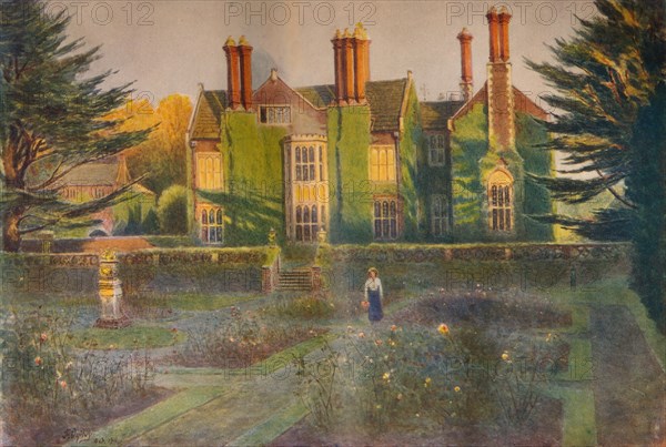 'Baynards, from the Rose Garden', 1911, (1914). Artist: James S Ogilvy.