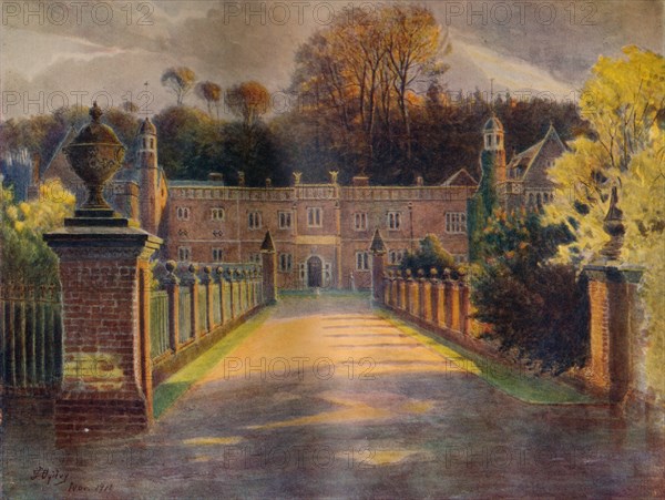 'Wotton House', 1911, (1914). Artist: James S Ogilvy.