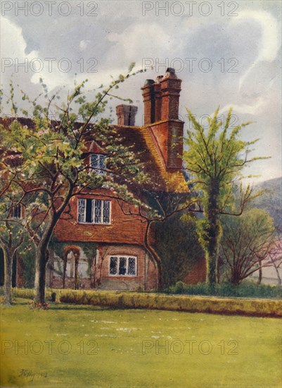 'Tenchleys Manor House', 1913, (1914). Artist: James S Ogilvy.