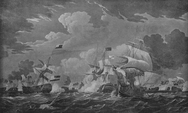 'Victory of Admiral Duncan', c1798. Artist: Thomas Whitcombe.