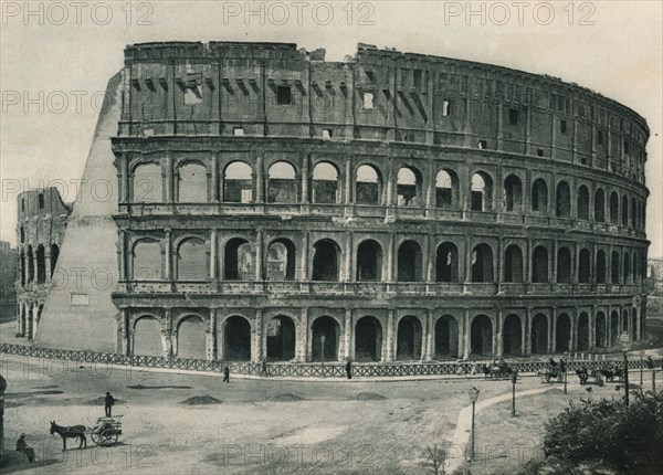 The Colosseum, Rome, Italy, 1927. Artist: Eugen Poppel.