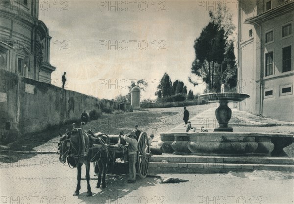 At the back of the Vatican near the Museums and the Mint, Rome, Italy, 1927. Artist: Eugen Poppel.