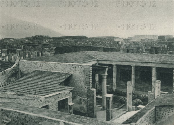 House of the Vettii, Pompeii, Italy, 1927. Creator: Eugen Poppel.