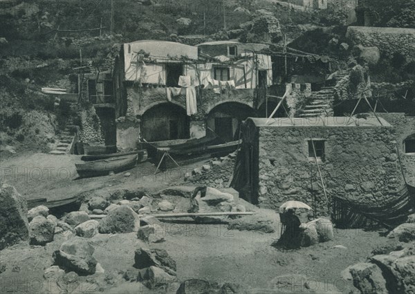 House on the Marina Grande, Capri, Italy, 1927. Artist: Eugen Poppel.