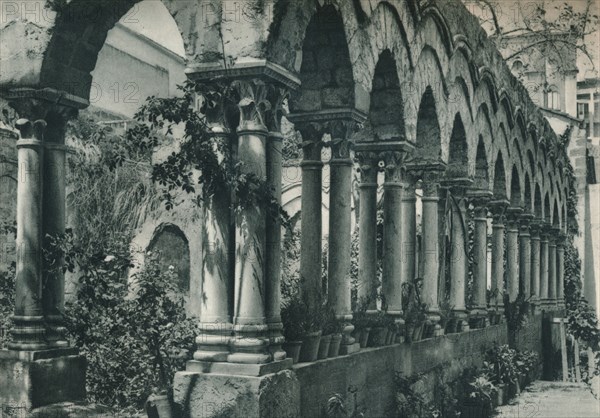 Ruins of a small chapel, Palermo, Sicily, Italy, 1927. Artist: Eugen Poppel.