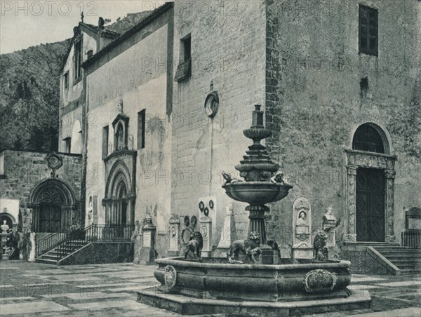 Public fountain, Palermo, Sicily, Italy, 1927. Artist: Eugen Poppel.