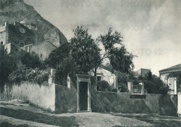 Garden, Taormina, Sicily, Italy, 1927. Artist: Eugen Poppel.