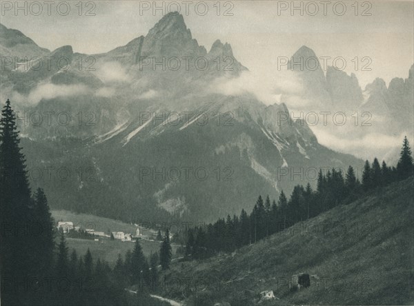 Pala Group, San Martino di Castrozza, Dolomites, Italy, 1927. Artist: Eugen Poppel.