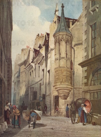 'Paris Street Scene The House of Admiral Coligny', 1831, (1923). Artist: Thomas Shotter Boys.