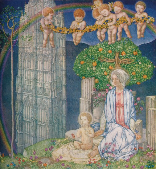 Our Lady of Promise', c1918, (1919). Artist: Edward Reginald Frampton.